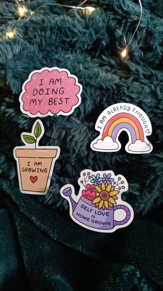 Self Love Affirmation Stickers