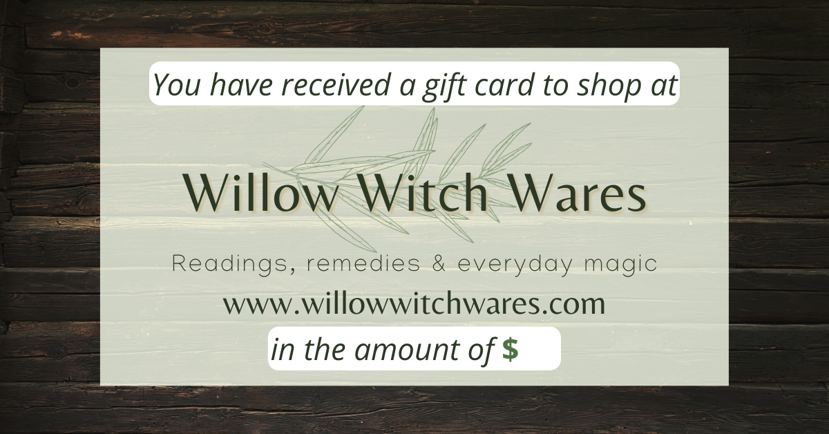 Willow Witch Wares Gift Card